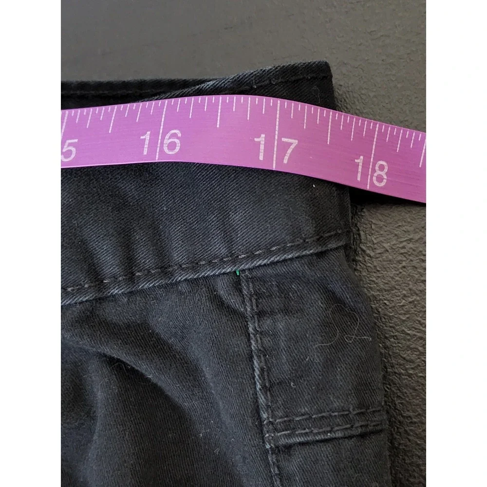 Calvin Klein Jeans Mens Size 34x30‎ Chino Straight Low Rise Black Pants